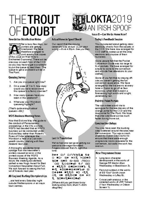 The Trout of Doubt